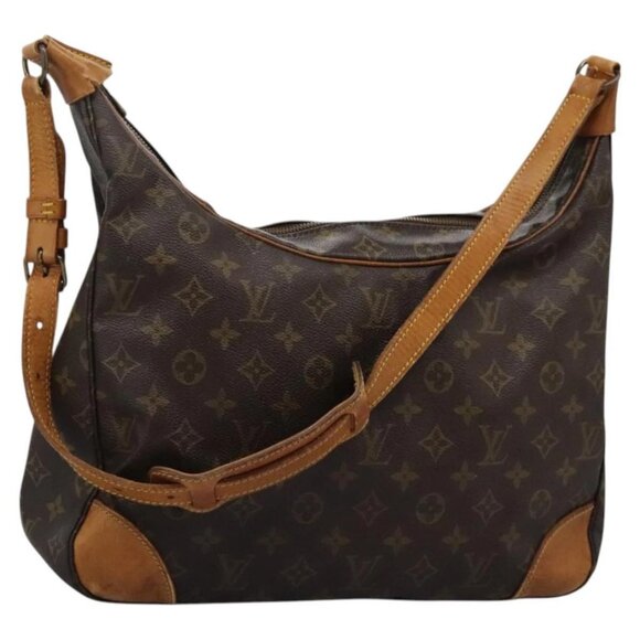 LOUIS VUITTON Monogram Boulogne 35 Shoulder Bag